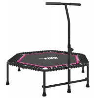 Батут Unix line FITNESS (130 cm) Pink