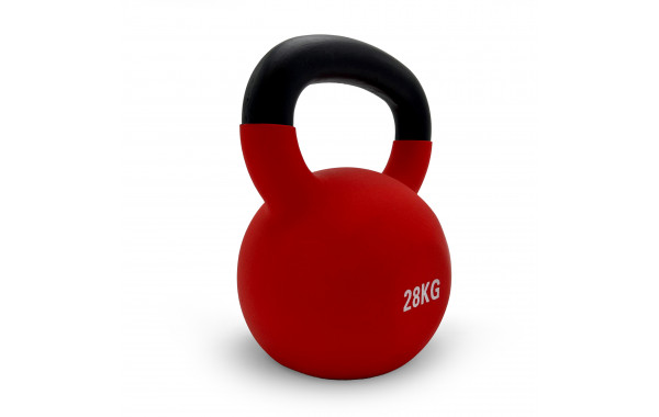 Гиря виниловая 28 кг UnixFit KBVIN28RD Red 600_380