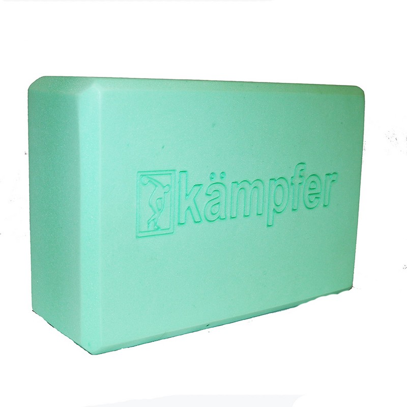 Блок для йоги Kampfer green 800_800