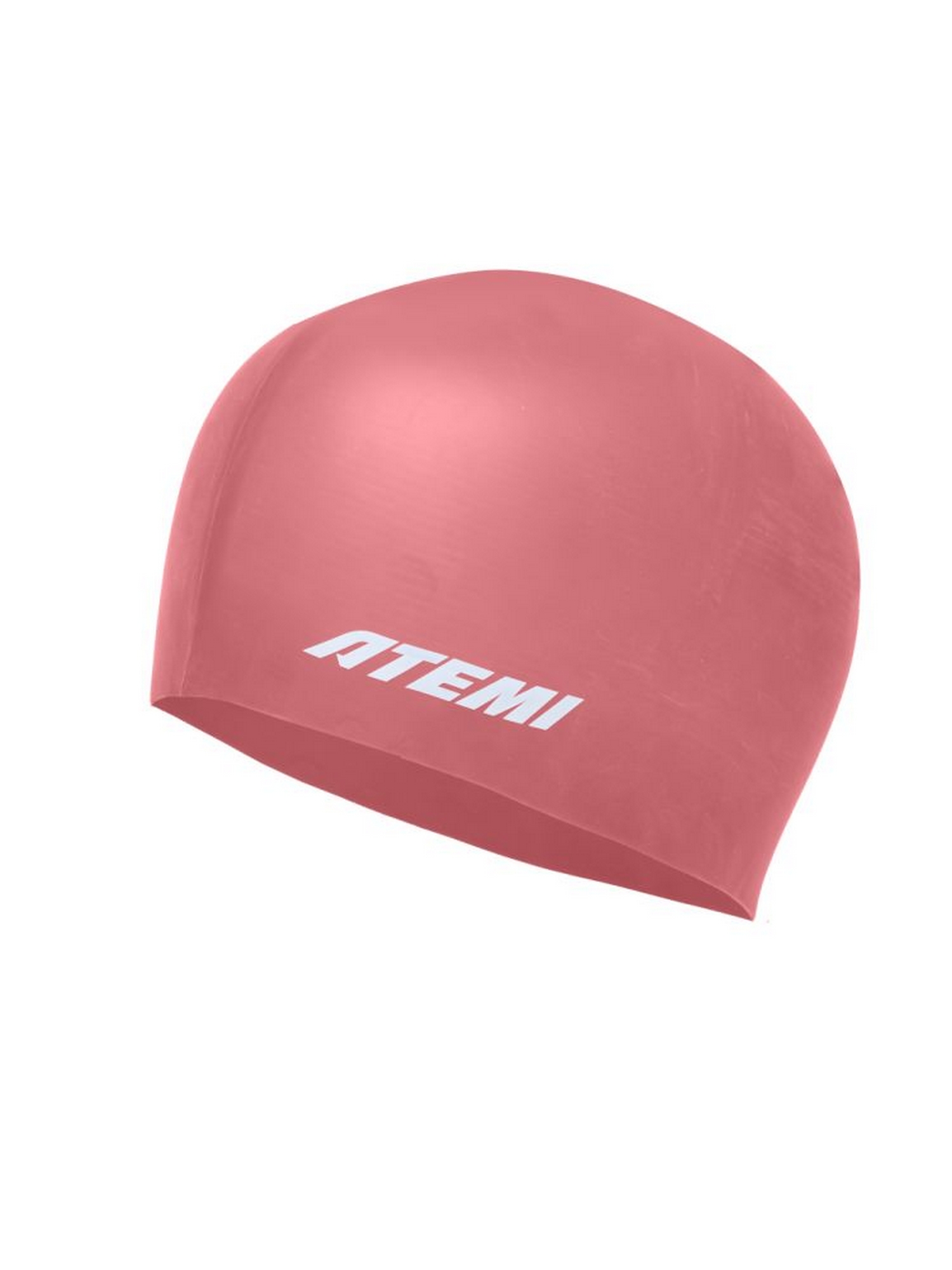 Шапочка для плавания Atemi kids silicone cap Bright red KSC1R красный 1500_2000