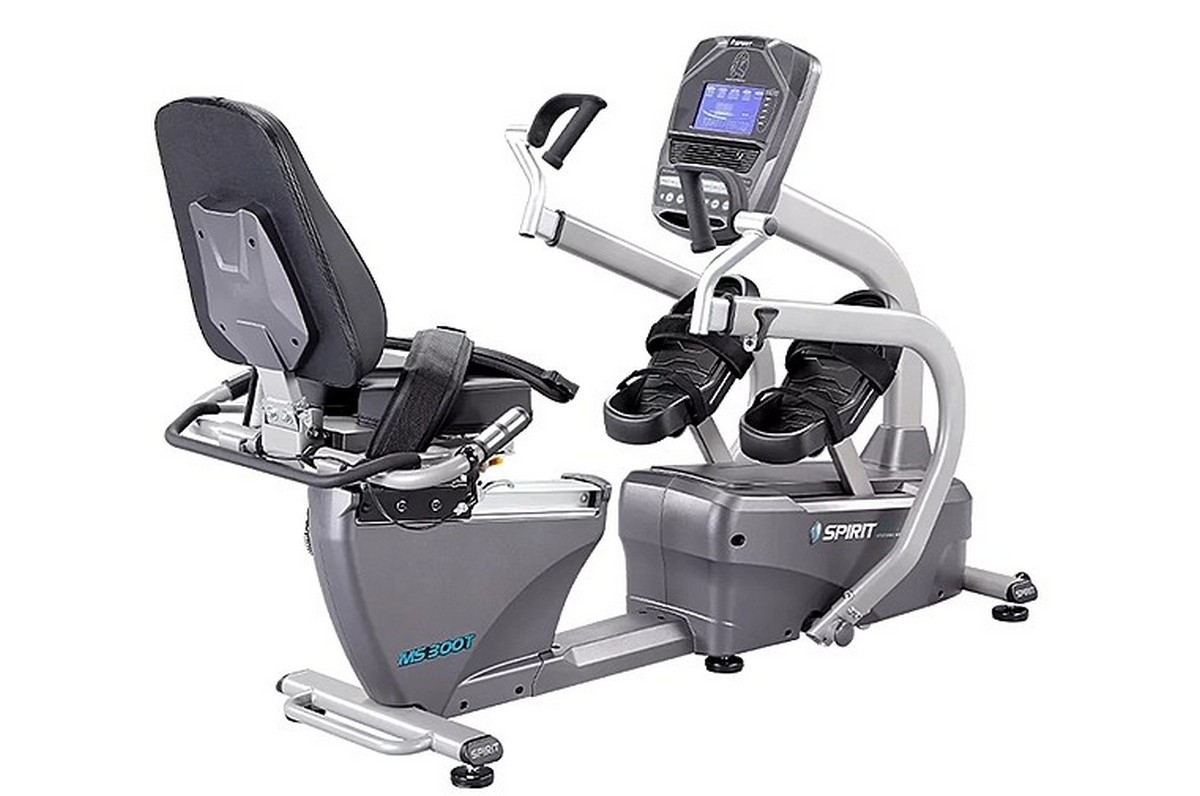 Реабилитационный горизонтальный степпер Spirit Fitness MS300 1200_796