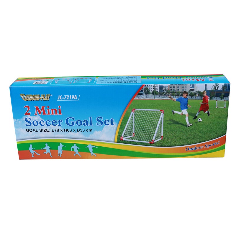 Ворота игровые DFC mini х 2 & набор пластик GOAL7219A 800_800