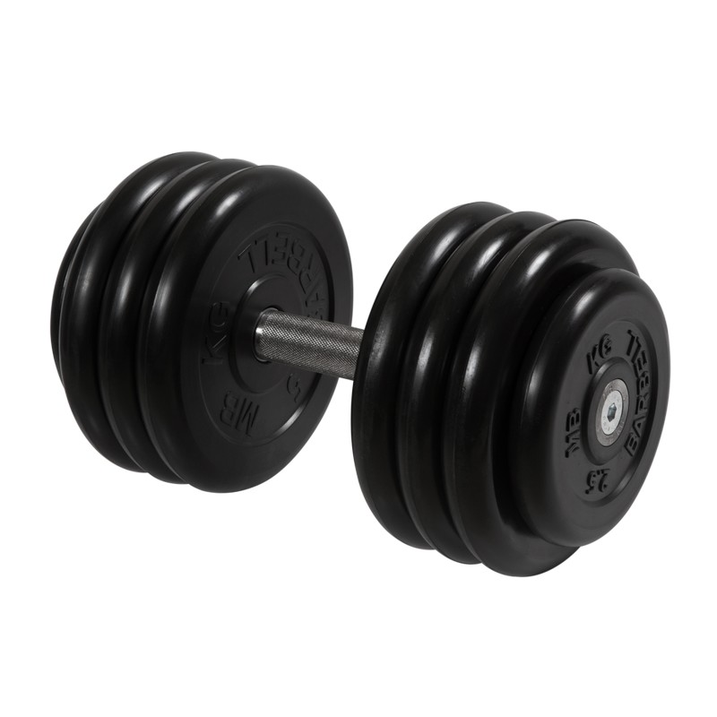 Гантель Профи с вращающейся ручкой, 36 кг MB Barbell MB-FdbM-B36 800_800