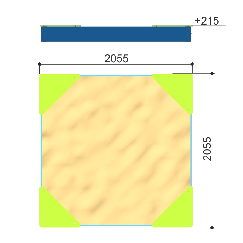 Песочница 2X2 Romana 109.33.00 800_800