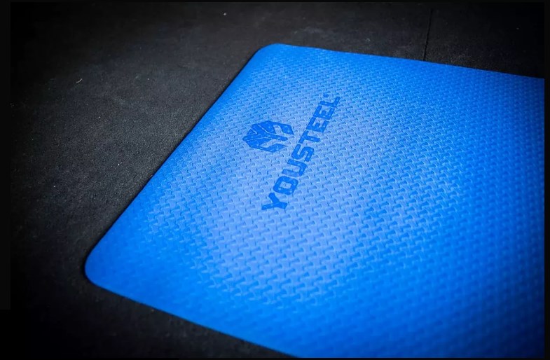 Коврик для йоги синий Yoga Mat TPE, 1810х610х6мм YouSteel синий 785_514