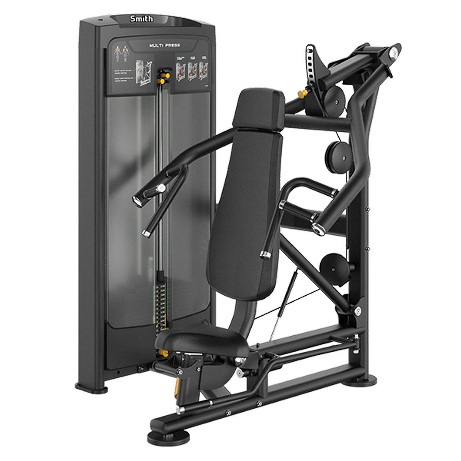 Многопозиционный жим Smith Fitness RE8029 стек 105кг 1600_1600