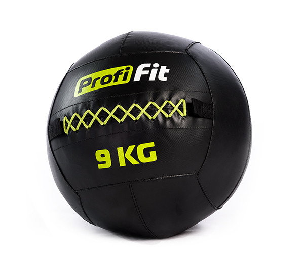 Медицинбол набивной (Wallball) Profi-Fit 9 кг 600_528