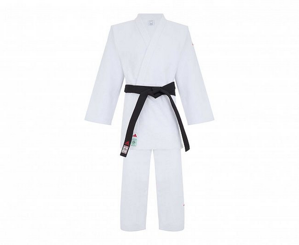 Кимоно для дзюдо Adidas Champion III IJF Green Label J-IJF3-2 белый 976_800